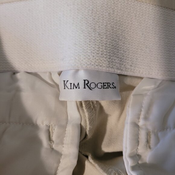 Light tan Kim Rogers dressy capris - Picture 3 of 8